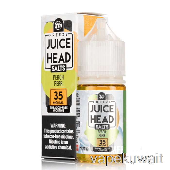 تجميد الخوخ والكمثرى - عصير رأس الأملاح - 30 مل 50 ملغ نظام جراب Vape